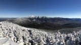 Lookout on N Kinsman of the Franconia Range and beyond