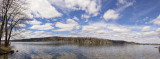 Panoramic view of Lake Mohawk