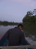 Embera Boatman on the Chucunaque River