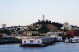 Coit tower and landing