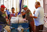 Street Food in Trinidad,Cuba: Pan con Lechon in all its glory.