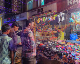 Buying Socks in Jaipur Market