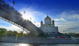 Cruising on Moscow river