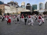Morris Dancing in Takutai Square 2