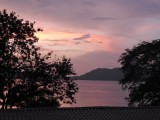 Sunset over the Gulf of Papagayo