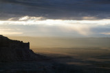 Early Morning Rain Storms Viewed From Muley Point, Utah