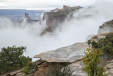 Low Clouds Over The Green River: Canyonlands National Park, Utah