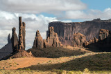 An Afternoon View From The Loop Drive, Monument Valley, Navajo Nation, Arizona