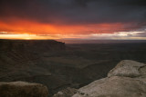 Sunrise At Muley Point, Utah