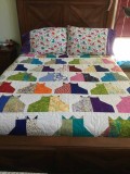 Wife's quilts