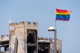 Tel-Aviv. Colors of the rainbow