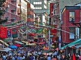 Mulberry Street in Little Italy