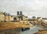 1833 - Quai des Orfvres and pont Saint Michel