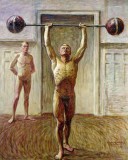 1914 - Lifting Weights with Two Arms