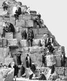 1867 - Helping tourists climb the Great Pyrmid