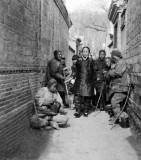 c. 1918 - Walking thru beggars to Temple