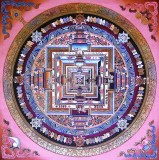 Kalachakra thangka, Sera Monastery, Tibet