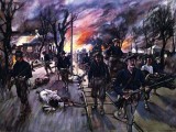 February 1899 - Marching through Caloocan after the battle