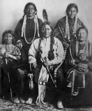 1881 - Sitting Bull and family
