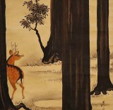 1880s - Deer in a Forest