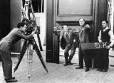 1920 - Charlie Chaplin filming Buster Keaton