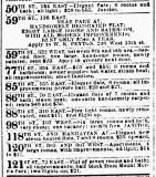 October 9, 1892 - Apartment ads