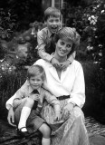 1989 - Pincess Diana with her sons