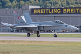 Swiss F/A-18 Hornet Solo Display