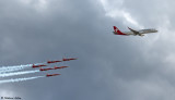 Patrouille suisse et HB-JVP