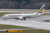 Boeing 737-860(WL) Ethiopian Airlines ET-AQO