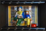Yellow and blue