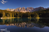 Dolomiti - lago di carezza