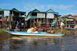 Kampong Phluk Commune - Floating houses