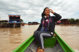 Lake Tonlé Sap, Floating Houses - Girl 