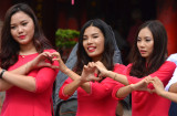 Celebrating Their Graduation - Hanoi