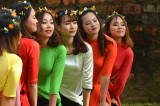 Celebration at the Temple of Literature - Hanoi