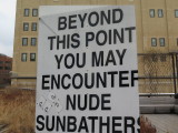 New York City sign on The High Line