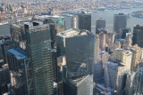 New York City view from One World Trade Center 