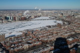 Boston view from Prudential Tower