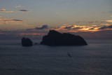 Sunrise over Boreray, Stac Lee and Stac an Armin