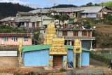 View from hotel at Nuwara Eliya