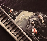 The officers boat
