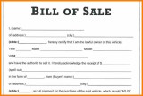 Bill of Sale in Oregon