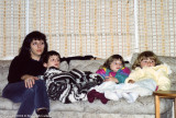 Michelle with Patrick, Nadine and Megan