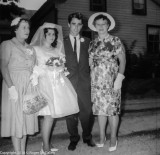 Aunt Helen with Linda and Rob Hornbeck and Grandma at their wedding