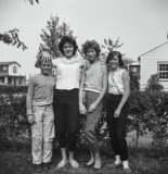 Denis Woods, Aunt Carole, Sharon McMurdo and Cheryl Dewer