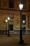 Street Lamps in front of the Louvre