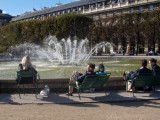 Fountain in the Jardin du Palais Royal
