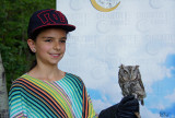 Laurianne et son petit-duc - Laury with her screech-owl !