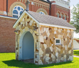 Stone hutch on the St Cyril grounds